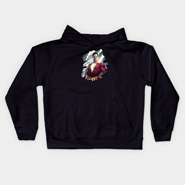 Shazam! Fury of the Gods Kids Hoodie by Pixy Official